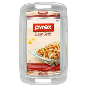 Pyrex Easy Grab Oblong 3 Quart Dish 4/1 Ct [UNFI #06173]