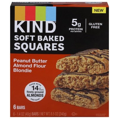 Kind Peanut Butter Blondie 8/6/1.4 Oz [UNFI #56180]