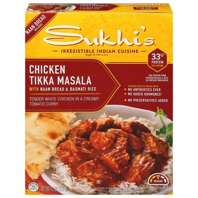 Sukhis Chkn Tika Mas Nan 6/11 OZ [UNFI #71697]