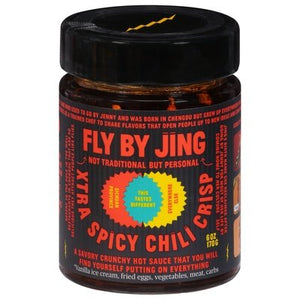 Fly By Jing Chili Crisp, Extra Spicy 6/6 Oz [UNFI #53779]