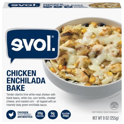 Evol Chkn Enchil Bake Ss 8/9 OZ [UNFI #70527]