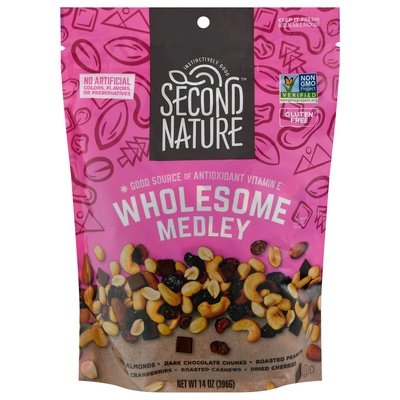 Second Nature Wholesome Nut Medley 6/14 OZ [UNFI #02492]