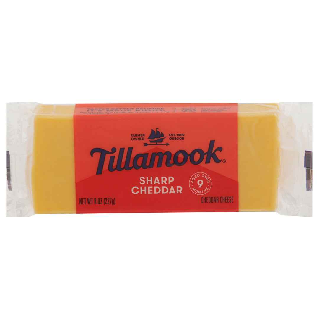 Tillamook Sharp Cheddar 12/8 Oz [UNFI #074668]