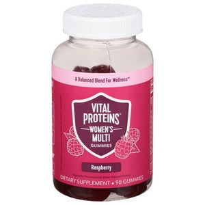 Vital Proteins Rspbry Womens Multi Vit Gummy 90 CT [UNFI #03047] T