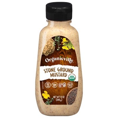 OG2 Oganicville Mustard Stone Ground Gf 12/12 OZ [UNFI #65230]