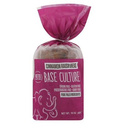 Base Culture Cinnamon Raisin/Keto 6/16 OZ [UNFI #31804]