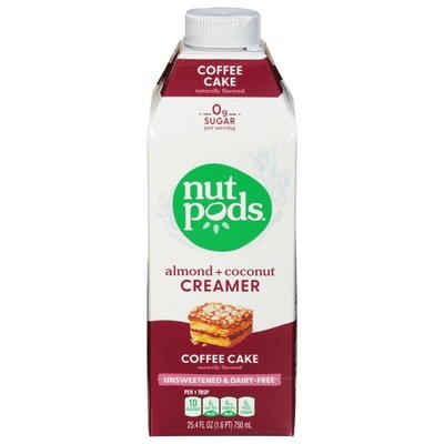 Nutpods Coffee Cake Unsweetened Crmr 6/25.4 Oz [UNFI #80471]