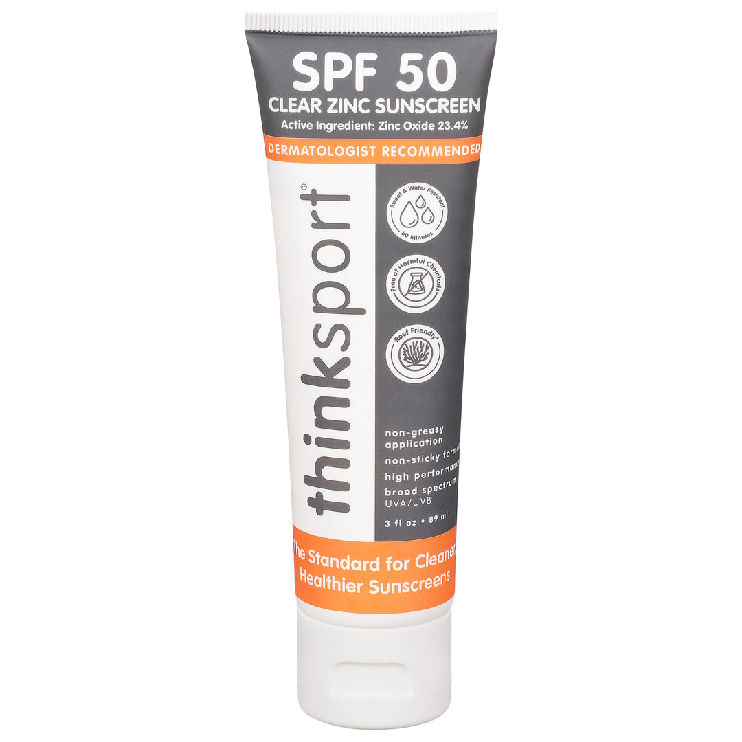 Thinksport Clear Zinc Spf 50 3 Oz [UNFI #72203]