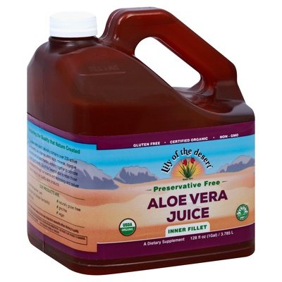 OG2 Lily Aloe Vera Jce No Presrv Fillet 1 GAL [UNFI #81597] T