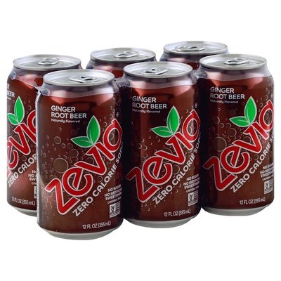 Zevia Ginger Root Beer 4/6/12 Oz [UNFI #08363]