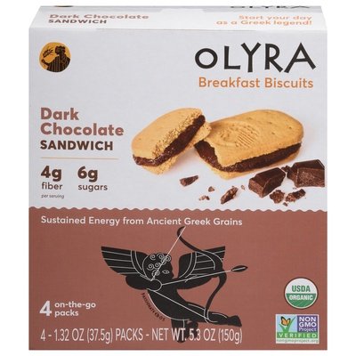 OG2 Olyra Dark Chocolate 6/5.3 OZ [UNFI #67616]