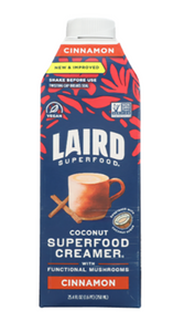 Laird Superfood Cinnamon Liquid SF Creamer 6/25.4 OZ [UNFI #23309]