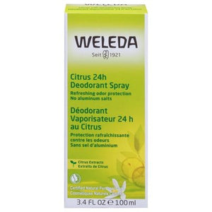 Weleda Deodorant Spray Citrus 3.4 OZ [UNFI #57246] T