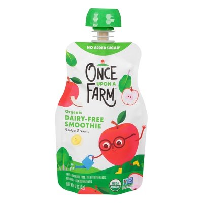 Once Upon A Farm Go Go Greens Df Smoothie 8/4 Oz [UNFI #76086]