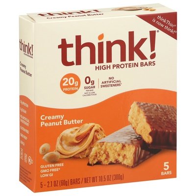 Think Creamy Peanut Butter 6/5/2.1 OZ [UNFI #85812]