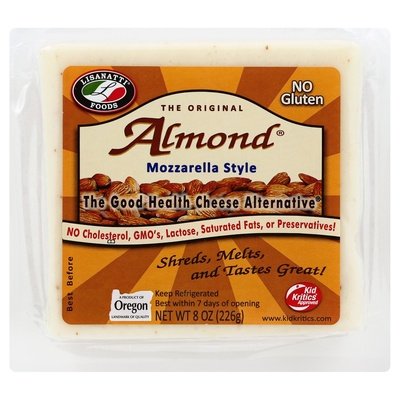 Lisan Mozzarella Almond 12/8 OZ [UNFI #12495]