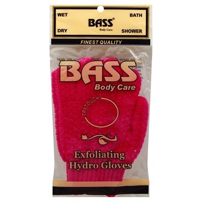 Bass Brushes Body Gloves/Scrub Nylon 1 CT [UNFI #01866] T