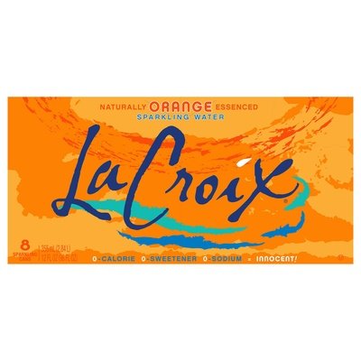 Lacroix Orange Spk Water 3/8/12 OZ [UNFI #71537]