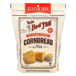 Bobs Cornbread Mix Gf 4/20 OZ [UNFI #32491]