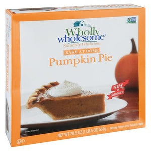Wholly Wholesome Pumpkin 8" 6/25.5 Oz [UNFI #73903]