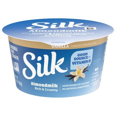 Silk Alm Yog Vanilla 8/5.30 OZ [UNFI #14913]