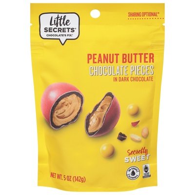 Little Secrets Drk Choc Pnt Buttr Cand 8/5 OZ [UNFI #15877]