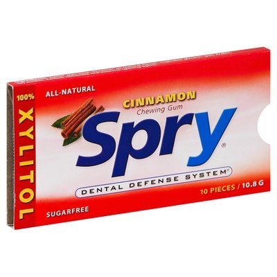 Spry Gum Cinnamon 20/10 CT [UNFI #84933]