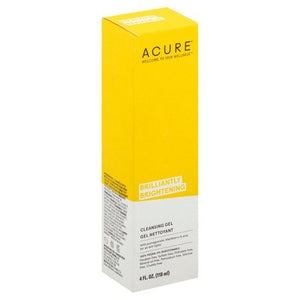 Acure Brightening Cleansing Gel 4 OZ [UNFI #82548] T