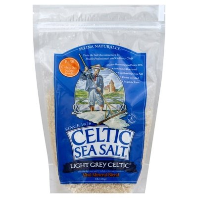 Celtic Sea Salt Light Grey Reseal Bag 6/1 LB [UNFI #41055]