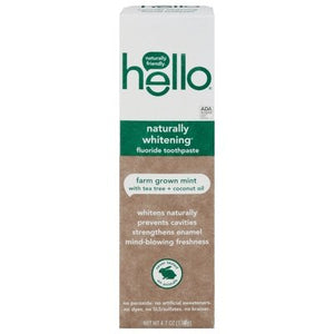 Hello Products Naturally Whitening Fluoride 6/4.7 Oz [UNFI #56801] T