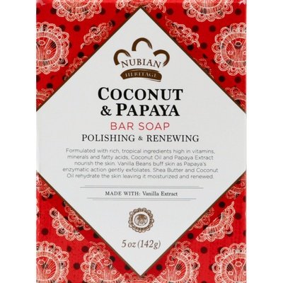 Nubian Heritage Br Sp Cocont Papaya Og 5 OZ [UNFI #87527] T