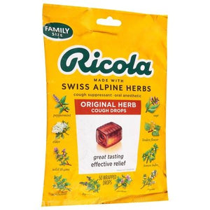 Ricola Cough Drops, Original Herb 6/45 Ct [UNFI #41559] T