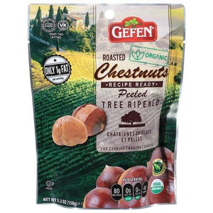 Gefen Chestnuts, Roasted Whole, Shelled 12/5.2 OZ [UNFI #30372]