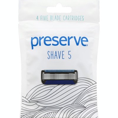 Preserve ShaveBlade Replacmnt Crtrdgs 6/4 CT [UNFI #15535] T