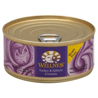 Wellness Cat Food Turkey Salmon 24/5.5 OZ [UNFI #61122] T