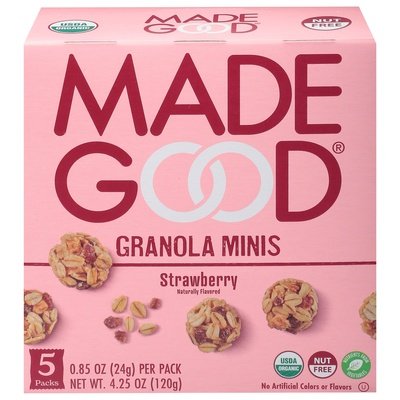 OG2 Made Good Mini,Strawberry 6/5/.85OZ [UNFI #61439]