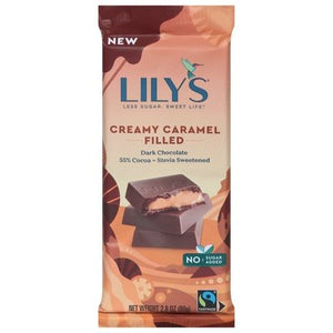 Lilys Dark Chocolate Caramel 55STV 12/2.8 OZ [UNFI #15649]