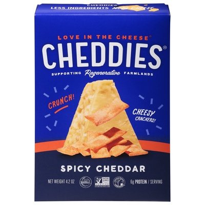 Cheddies Spicy Cheddar 6/4.2 Oz [UNFI #22349]