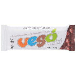 Vego Mini Whole Hazelnut Choc Bar 20/2.3 Oz [UNFI #18398]