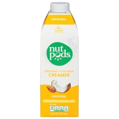 Nutpods Creamer,Originl,Almnd,Coconut 6/25.4 OZ [UNFI #37944]