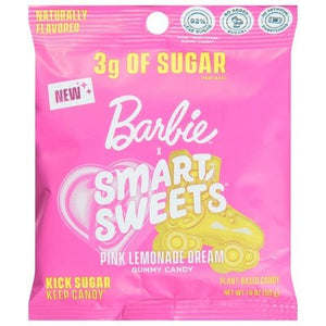 Smartsweets Gummies Pink Lemonade Barbie 14/1.8 Oz [UNFI #14339]