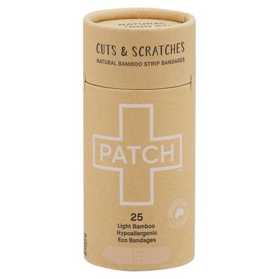 Patch Natural Bamboo Bandages 3/25 CT [UNFI #52674] T