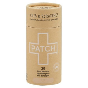 Patch Natural Bamboo Bandages 3/25 CT [UNFI #52674] T