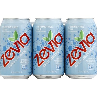 Zevia Caffeine Free Cola 4/6/12 Oz [UNFI #08396]