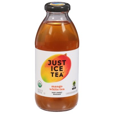 Just Ice Tea Mango White 12/16 Oz [UNFI #69472]