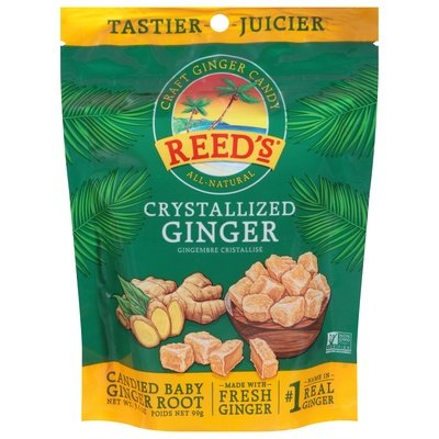 Reeds Crystallized Ginger 12/3.5 OZ [UNFI #25740]