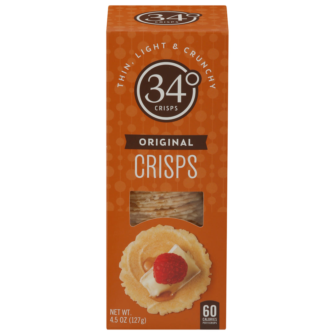 34 Degrees Original Crisps 12/4.5 Oz [UNFI #05654]