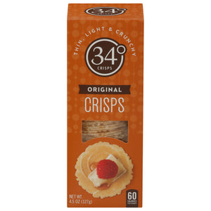 34 Degrees Original Crisps 12/4.5 Oz [UNFI #05654]