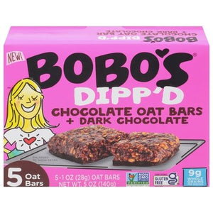 Bobos Oat Bars Chocolate With Dark Chocolate 6/5 Oz [UNFI #22892]