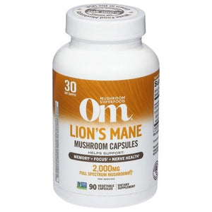 Om Lions Mane Mushroom 90 Vcap [UNFI #73687]